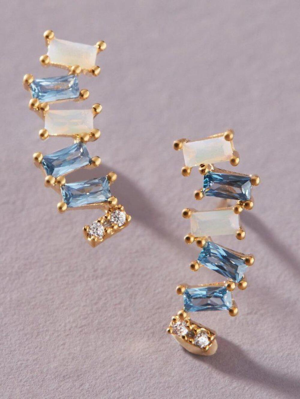 Anthropologie Arabelle Crawler Post Earrings